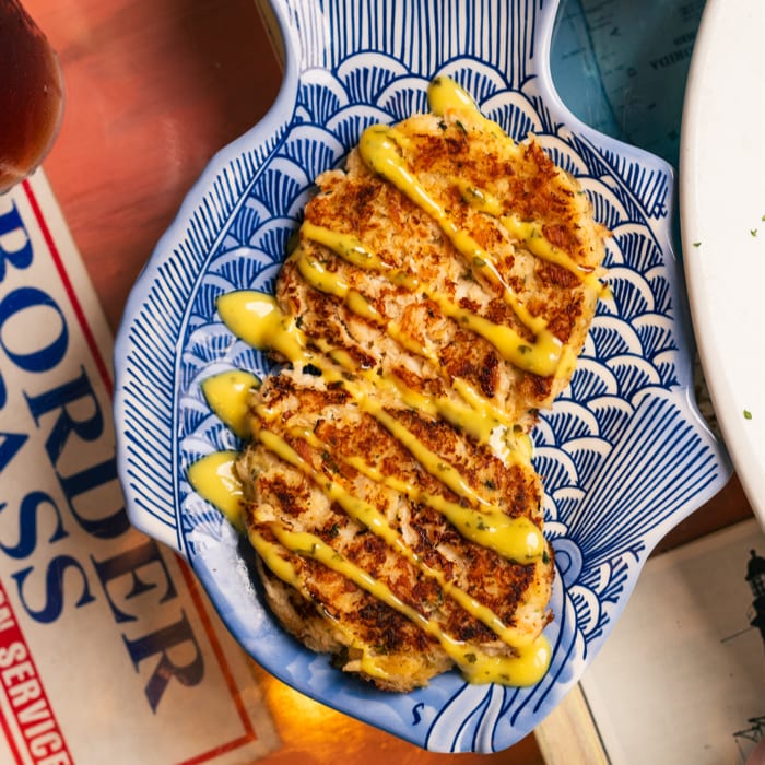 Caribbean Style Crab Cakes.